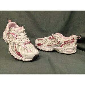 New Balance 530 Sneakers PZ530RK Mesh White Pink Girls Size 1 IN BOX!